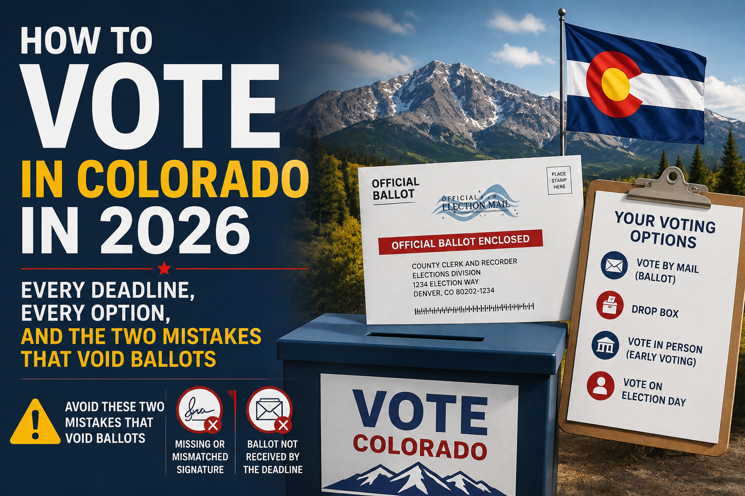How to Vote in Colorado